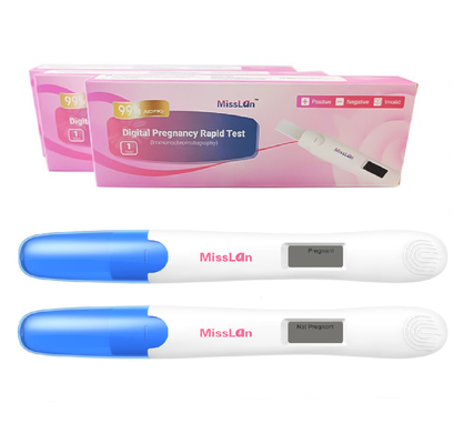 Prova rapida di gravidanza di FDA 510K ANVISA Digital con configurazione in batteria