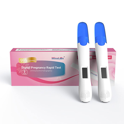 cassetta digitale del test di gravidanza delle strisce test di ovulazione e delle strisce del test di gravidanza