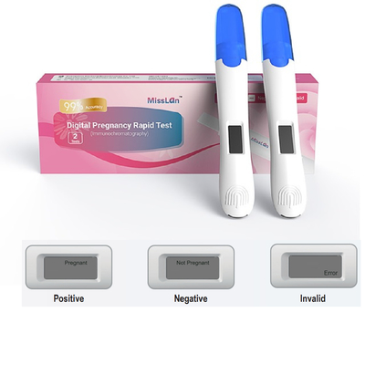 Tester di gravidanza di Digital del test di gravidanza dell'urina di Digital del CE di FDA 510k