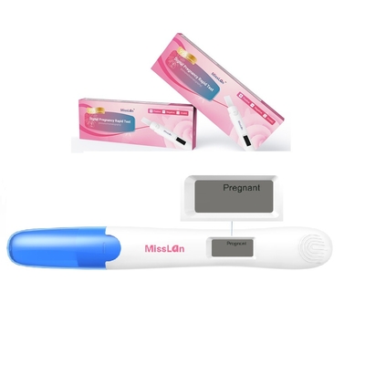 Test di gravidanza di FDA 510k Digital del CE nel mezzo della corrente per il risultato dei test rapido