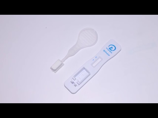 video aziendali circa 2019-nCoV Ag Saliva Rapid Test Card lollipop test